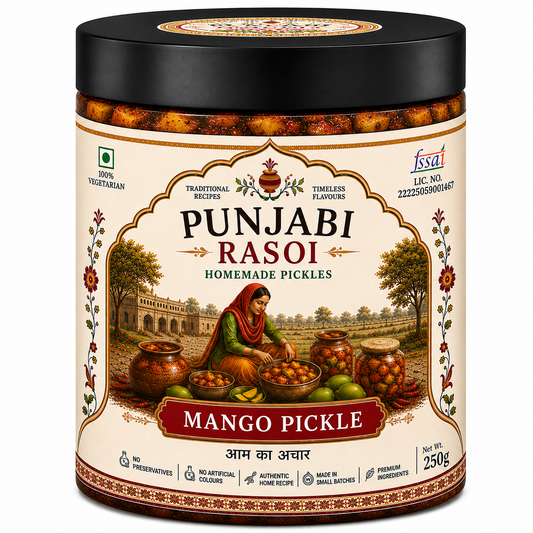 Punjabi Mango Pickle (Aam Ka Achar)