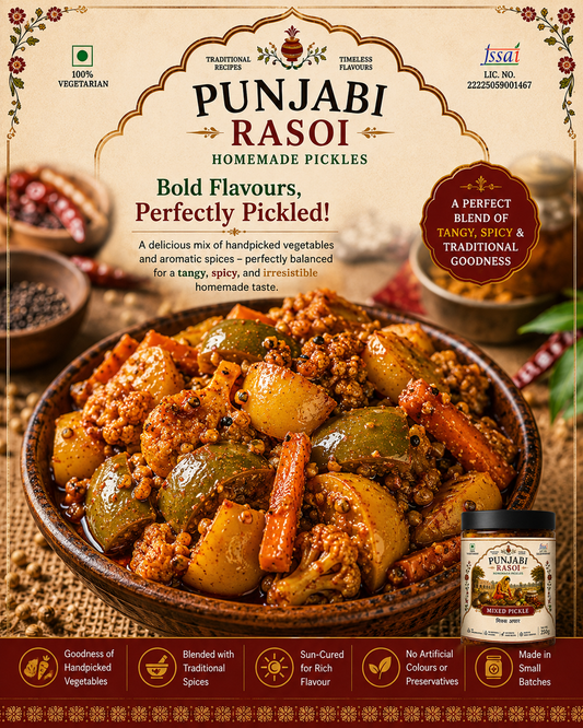 Mixed Pickle (Mix Achar)