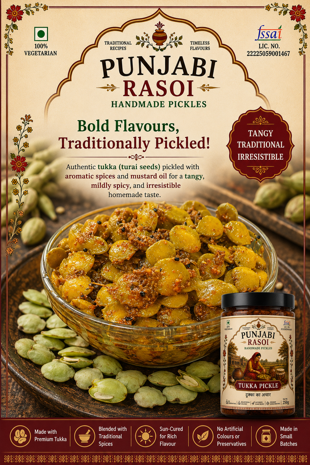 Tukka Pickle (Tukka Ka Achar)