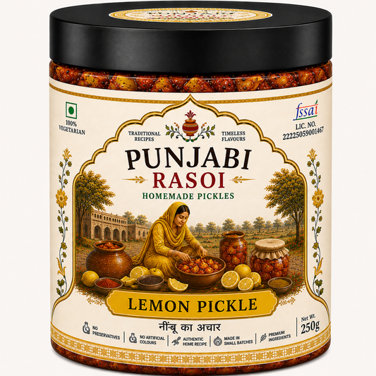 Lemon Pickle (Nimbu Ka Achar)