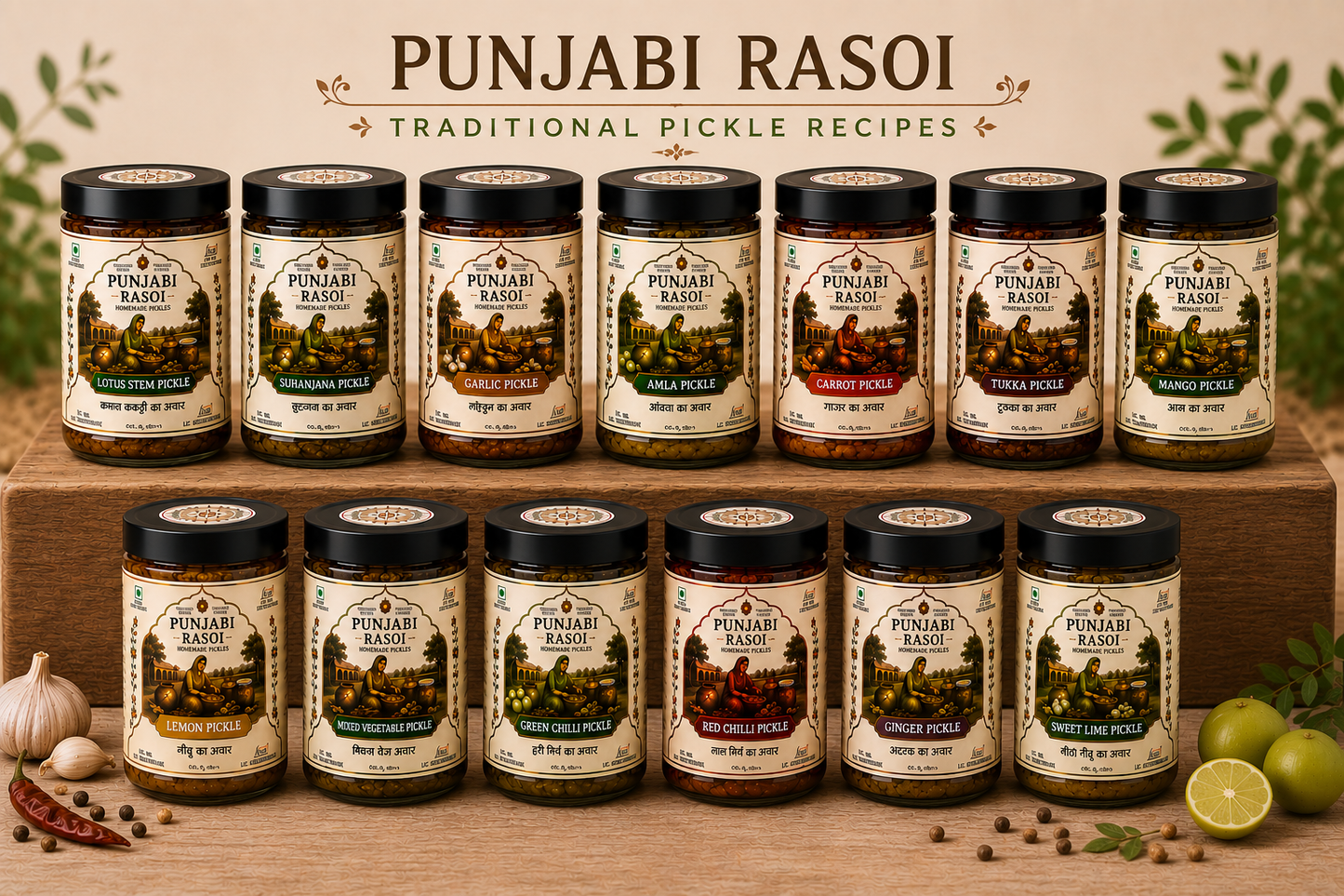 Mixed Pickle (Mix Achar)